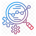 Graph Analytics Statistics Icon