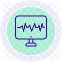 Diagnostic Line Icon Icon