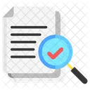 Diagnostic Assessment Evaluation Icône