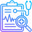Diagnostic Recherche Analyse Icon