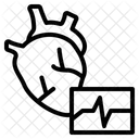 Diagnóstico del corazón  Icono