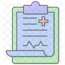 Icono Lineal De Color Para Diagnostico Medico Icono