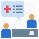 Diagnostico medico  Icono