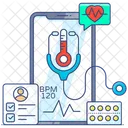 Servicos De Emergencia Cuidados De Saude On Line Servicos Medicos Ícone