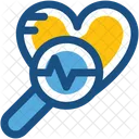 Coracao Diagnostico Check Up Icon