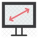 Diagonal Arrow Orientation Icon