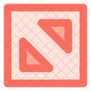 Diagonaler Pfeil  Symbol