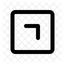 Diagonaler Pfeil  Symbol