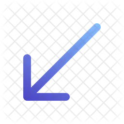 Diagonal arrow  Icon