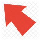 Diagonal arrow  Icon