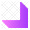 Diagonal Arrow  Icon