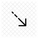 Diagonal Arrow  Icon
