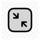 Diagonal contract-  Icon