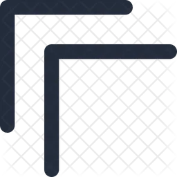 Diagonal Double Chevron  Icon