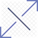 Diagonal Expand Icon