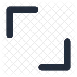 Diagonal Expand Arrow  Icon