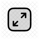 Diagonal Expand Icon