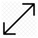 Diagonal Resize Arrow Resize Icon