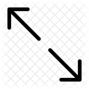 Diagonal Resize Resize Arrow Icon