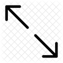 Diagonal Resize Resize Arrow Icon