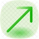 Diagonal Up Arrow Icon