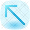 Diagonal Up Arrow Icon
