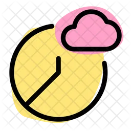 Diagram Cloud  Icon