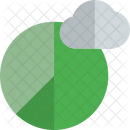 Diagram Cloud  Icon