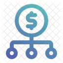Diagram Affiliate Marketing Icon