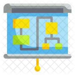 Diagram Presentation  Icon