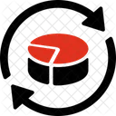Diagrama Grafico De Pizza Grafico Ícone