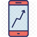 Diagrama Dispositivos Moveis Estatisticas Ícone