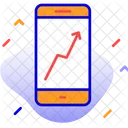 Diagrama Dispositivos Moveis Estatisticas Ícone