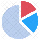 Grafico De Pizza Diagrama Financas Icon