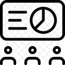 Diagrama Apresentacao Audiencia Ícone