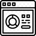 Diagrama da web  Ícone