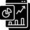 Diagrama de análisis en línea  Icono