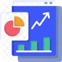 Diagrama de análisis en línea  Icono