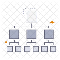 Diagrama de árbol  Icono