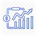 Gráfico de barras  Icono