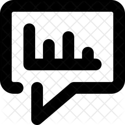 Diagrama de bate-papo  Ícone