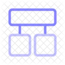 Diagrama de bloco  Ícone