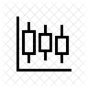 Diagrama De Caja Grafico De Velas Grafico De Datos Icono