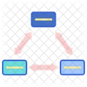 Ciclo Multidireccional Icono