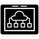 Diagrama de computación en la nube  Icono