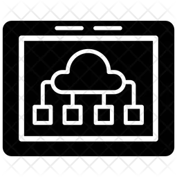 Diagrama de computación en la nube  Icono