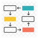 Diagrama De Conexion Conexion Cableado Icono