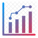 Crecimiento De La Inversion Analisis Visualizacion De Datos Icono