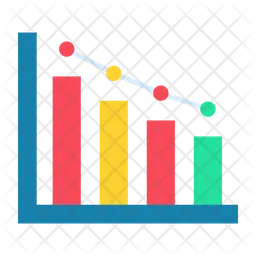 Diagrama de declínio  Ícone