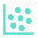 Diagrama de dispersión  Icono